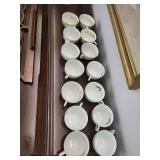 Floral Teacup Set (Lot of 10)
