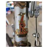 Vintage Raleigh Grand Prix Road Bike With Brooks Saddle