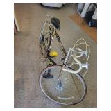 Vintage Raleigh Grand Prix Road Bike With Brooks Saddle