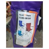 Fleet Farm Folding Arm Chairs (Lot of 2)