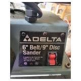 Delta 6 Belt 9 Disc Sander With Stand