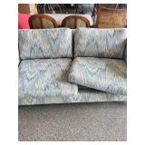 Upholstered Sofa With Accent Pillows 60 X 33 X 26 in