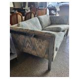 Upholstered Sofa With Accent Pillows 60 X 33 X 26 in