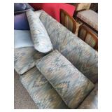 Upholstered Sofa With Accent Pillows 60 X 33 X 26 in