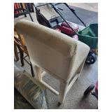 Upholstered Bar Stool With Chrome Footrest