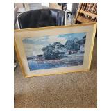 Framed Waterfront Print