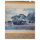Framed Waterfront Print