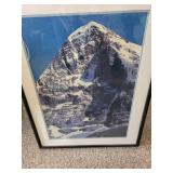 Framed Mountain Print Wall Art