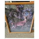 Framed Wildlife Print Pair Mixed Lot
