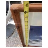 Framed Mountain Landscape Print