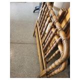 Twin Wooden Spindle Bed Frame