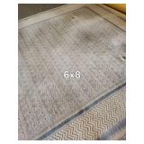 Patterned Area Rug 6x8