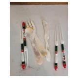 Sheffield England Firth Stainless Flatware Set in Wooden Chest Mixed Lot