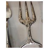 Sheffield England Firth Stainless Flatware Set in Wooden Chest Mixed Lot