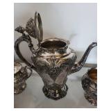 Reed & Barton Parnassus Silverplate Serving Set Mixed Lot