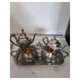 Reed & Barton Parnassus Silverplate Serving Set Mixed Lot