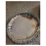 Mixed Lot: Silver Decorative Trays (Lot of 4)