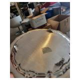 Mixed Lot: Silver Decorative Trays (Lot of 4)