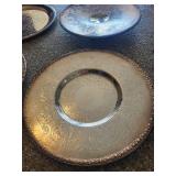 F.B. Rogers Silver Co. 1616 Silver Plate Trays (Lot of 4)
