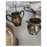 Silverplate Serving Pieces Mixed Lot