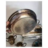 Silverplate Serving Pieces Mixed Lot