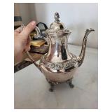 1847 Rogers Bros Silver-Plated Tea Service (Lot of 4)
