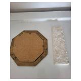 Egyptian Wall Plaque & Octagonal Mirror Mixed Lot