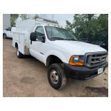 2001 Ford F-350 7.3L Diesel Box Truck 4x4