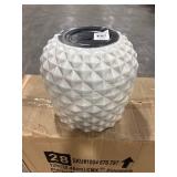 Pineapple Planter 14 qt Resin White (Pack of 4)