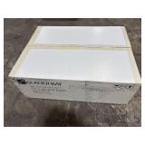 Glacier Bay 34 in. Farmhouse Sink, White