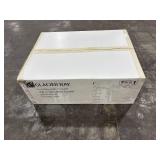 Glacier Bay 34 in. Farmhouse Sink, White