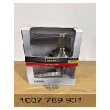 Freedom Satin Nickel Keyed Lever Set (Pack of 6)