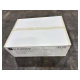 Glacier Bay 34 in. Farmhouse Sink, White