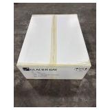 Glacier Bay 34 in. Farmhouse Sink, White