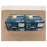 Solar LED Deck Cap Light 4x4/6x6 (Pack of 2)