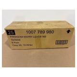 Freedom Matte Black Keyed Entry Lever (Pack of 6)