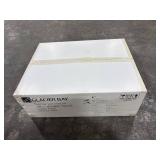 Glacier Bay 34 in. Farmhouse Sink, White