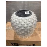 Pineapple Planter 14 qt Resin White (Pack of 4)