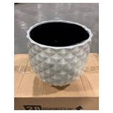 Pineapple Planter 14 qt Resin White (Pack 4)