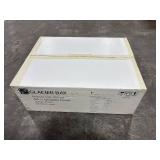 Glacier Bay 34 in. Farmhouse Sink, White