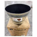 Natural Oak Resin Pots, 17.7" Dia (Pack of 8)