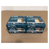 Solar LED Deck Cap Light 4x4/6x6 (Pack of 2)