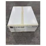 Glacier Bay 34 in. Farmhouse Sink, White