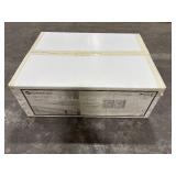 Glacier Bay 34 in. Farmhouse Sink, White