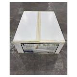 Glacier Bay 34 in. Farmhouse Sink, White
