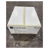 Glacier Bay 34 in. Farmhouse Sink, White