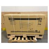 ^HUSKY Heavy Duty 61 in. W x 23 in. D 15-Drawer Matte Gray Mobile Workbench Cabinet with Solid Wood Top- MSRP $998