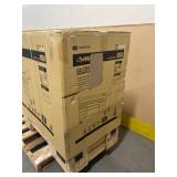 ^HUSKY Heavy Duty 61 in. W x 23 in. D 15-Drawer Matte Gray Mobile Workbench Cabinet with Solid Wood Top- MSRP $998