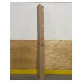 HAMPTON BAY Lot of 3- Avondale/Leyton 90 in. W x 4.5 in. H Toe Kicks in Raven Black