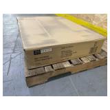 HAMPTON BAY Avondale 24 in. W x 24 in. D x 34.5 in. H Ready to Assemble Plywood Shaker Base Kitchen Cabinet in Raven Black- MSRP $309